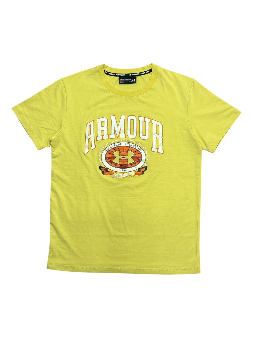 Under Armour sports | Crew neck | yellow