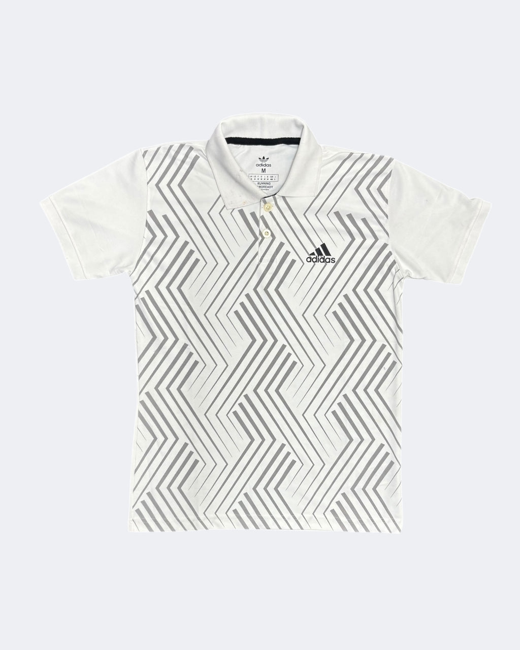 Adidas Dry fit | Polo | White | XL