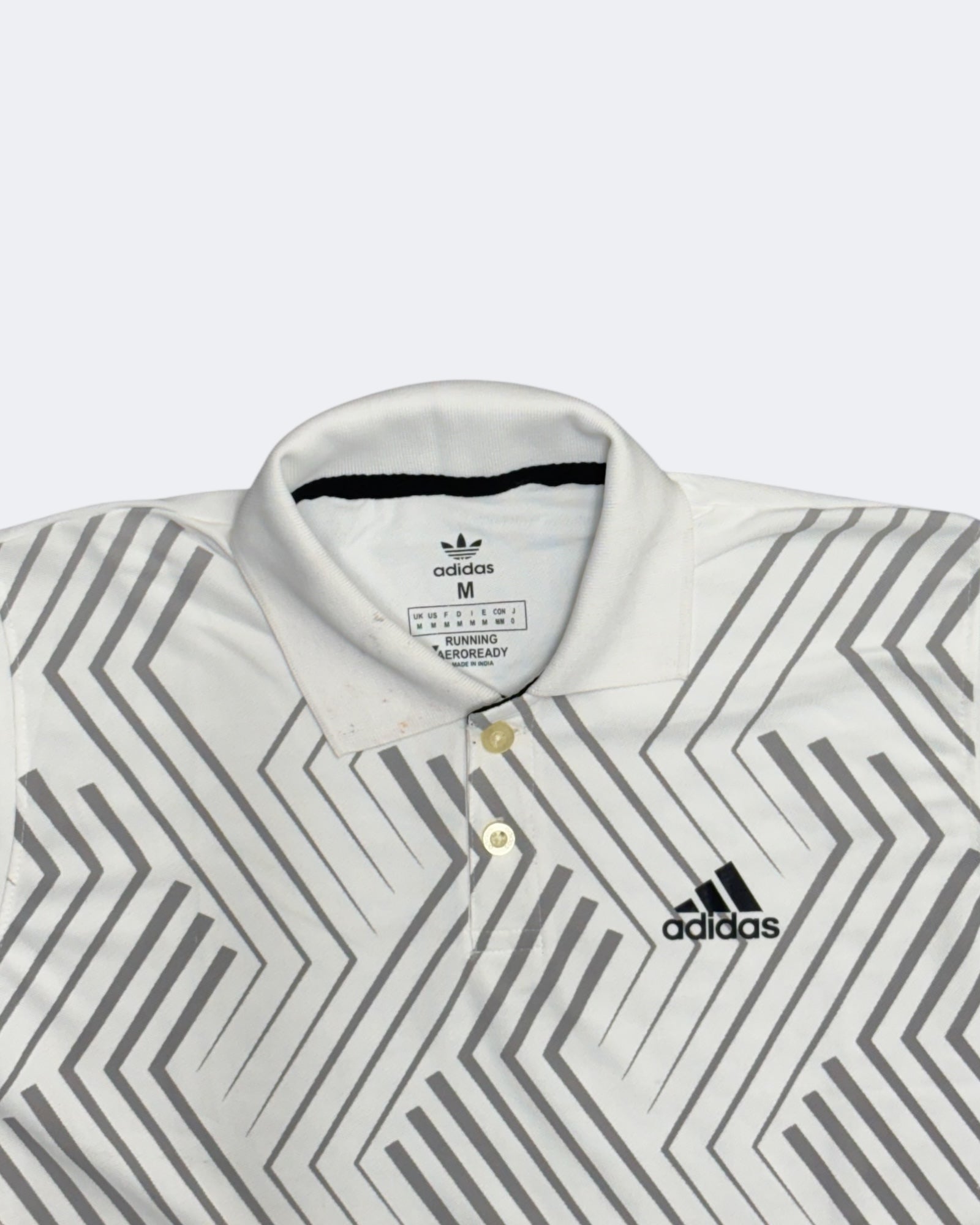 Adidas Dry fit | Polo | White | XL
