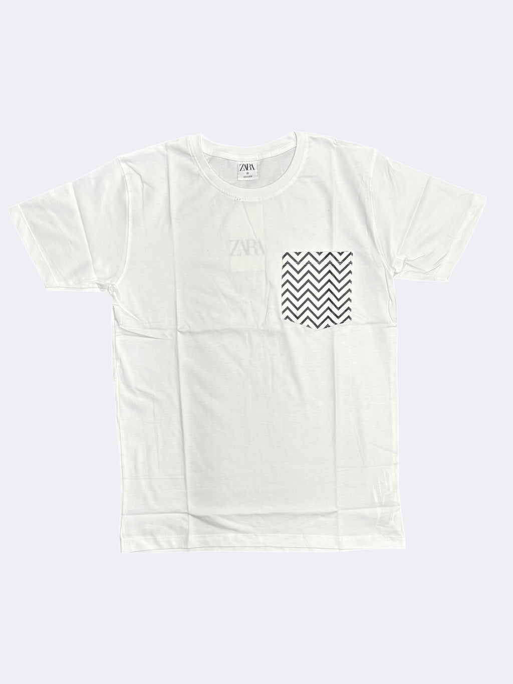 ZARA | Crew neck | White