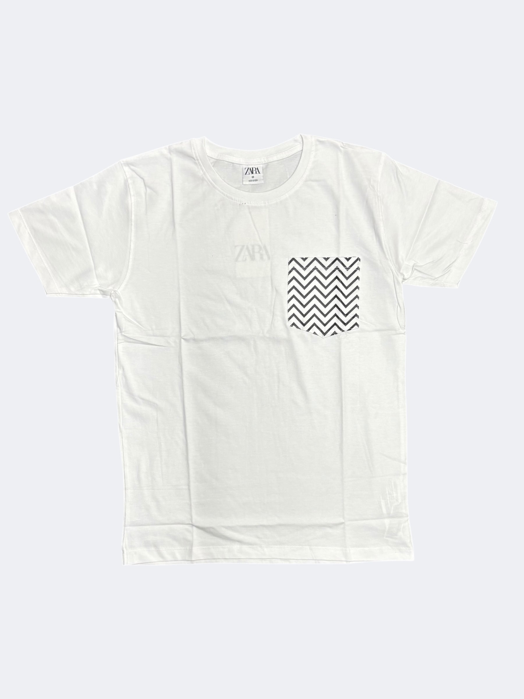 ZARA | Crew neck | White