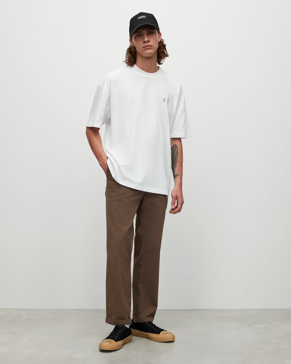 Allsiants | White | Crew neck